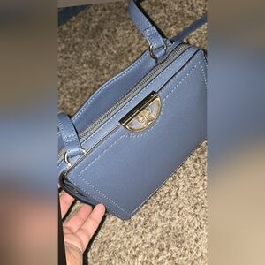 NINE WEST Blue Handbag